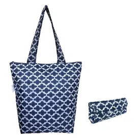 Sachi Insulated Shopping Bag Moroccan Navy