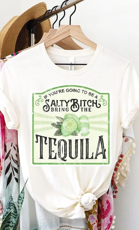 Salty Bitch Tequila Graphic Tee