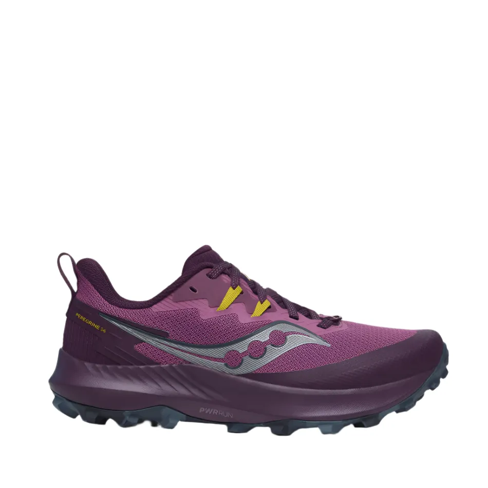 Saucony Peregrine 14 Women's Running Shoes Plum/Eggplant SS24