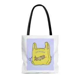 Save Earth Otters Edition Shopper Tote Bag Medium