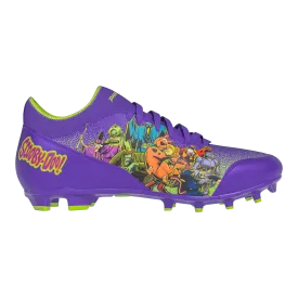 Scooby-Doo 'Unmasked' Purple Football Cleats - Velocity 3.0 by Phenom Elite