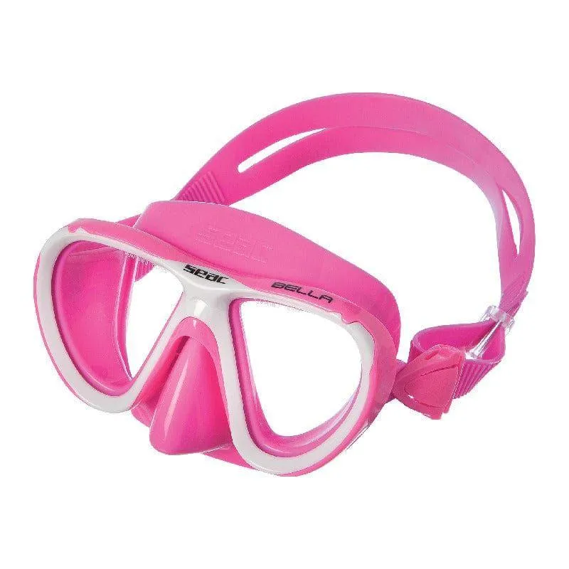 Seac Sub Bella Snorkel Junior Kids Set - Pink