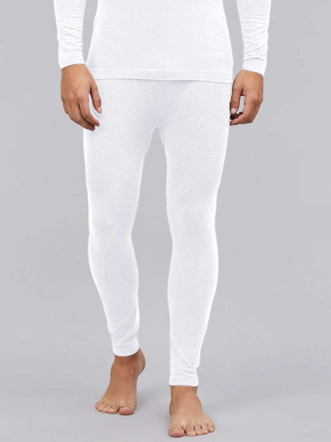 Seamless Heatmax Mens Under Pant - White