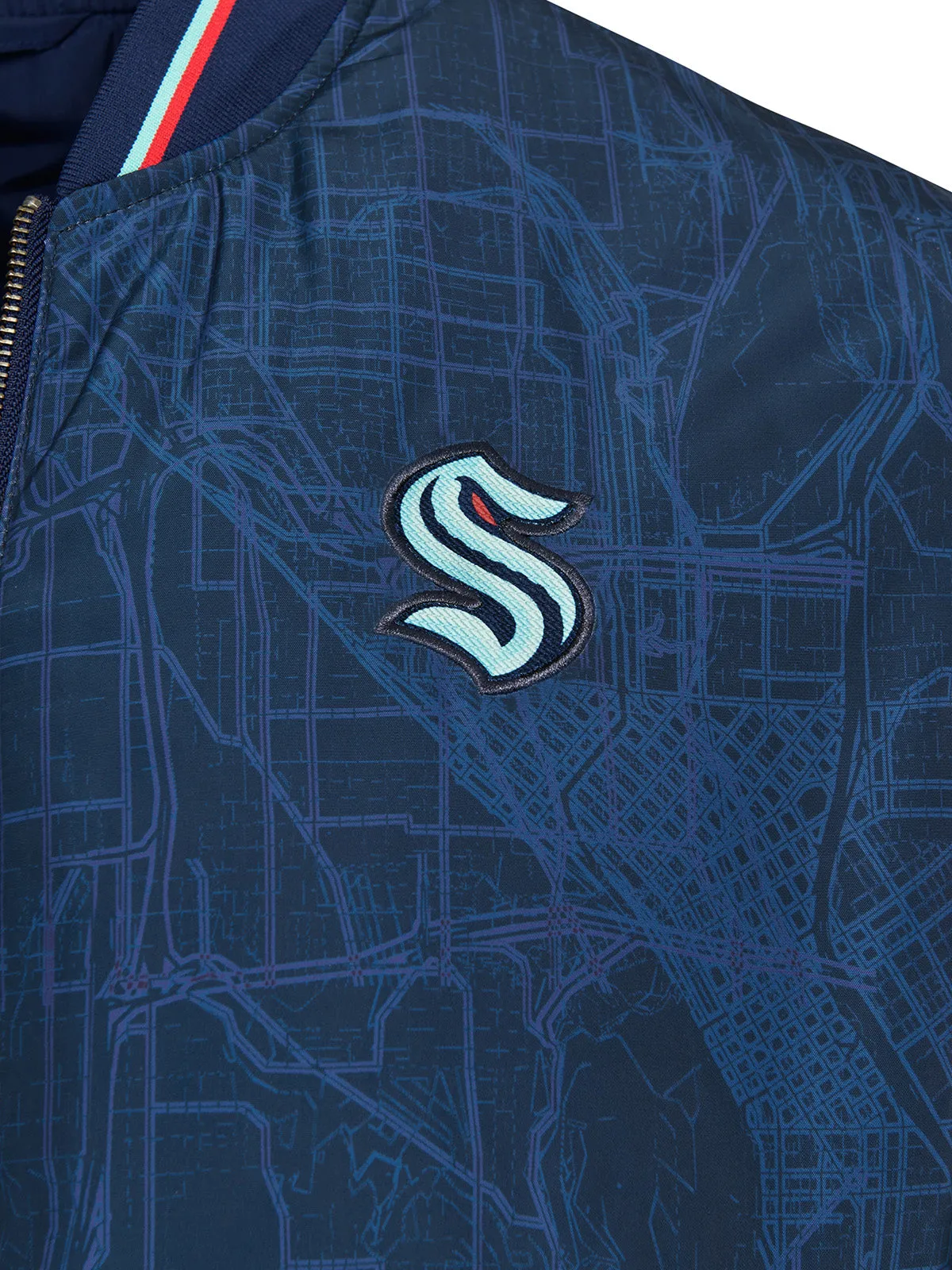 Seattle Kraken Reversible Bomber