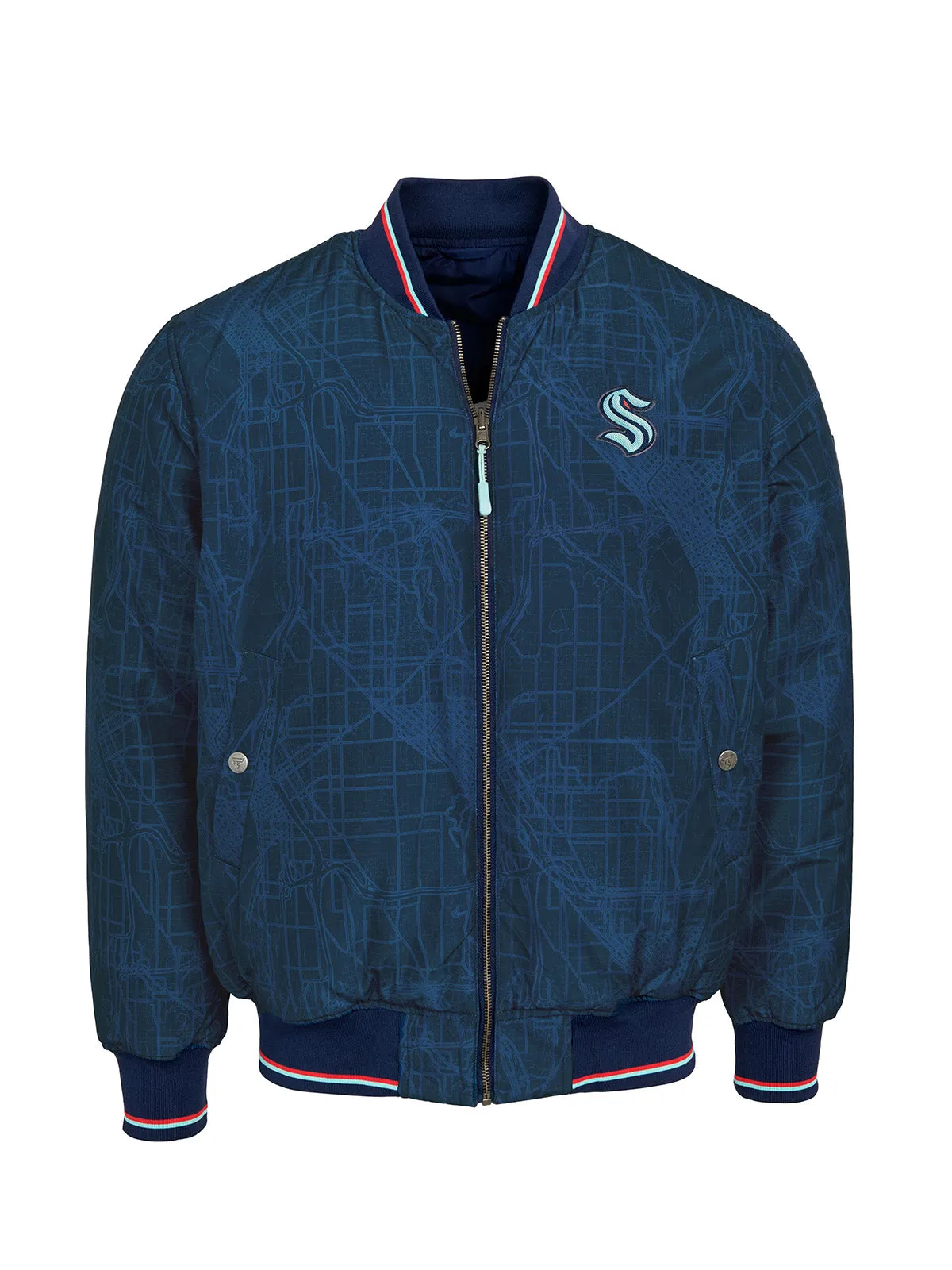 Seattle Kraken Reversible Bomber