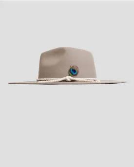 SG Alexander Fedora Hat - Taupe