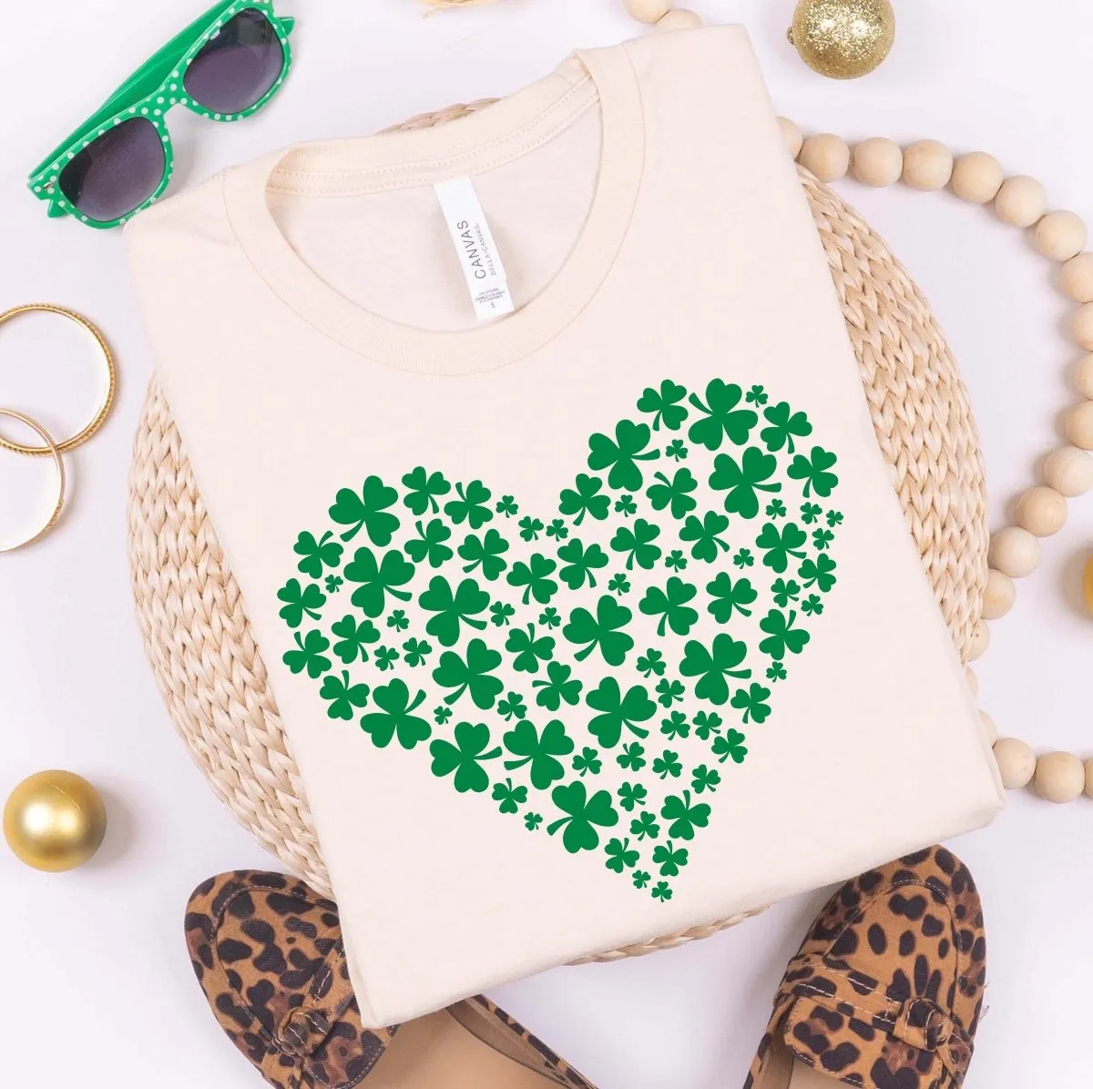 Shamrock Heart Tee