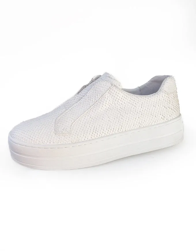 Shia Sneakers White Small Cut Leather