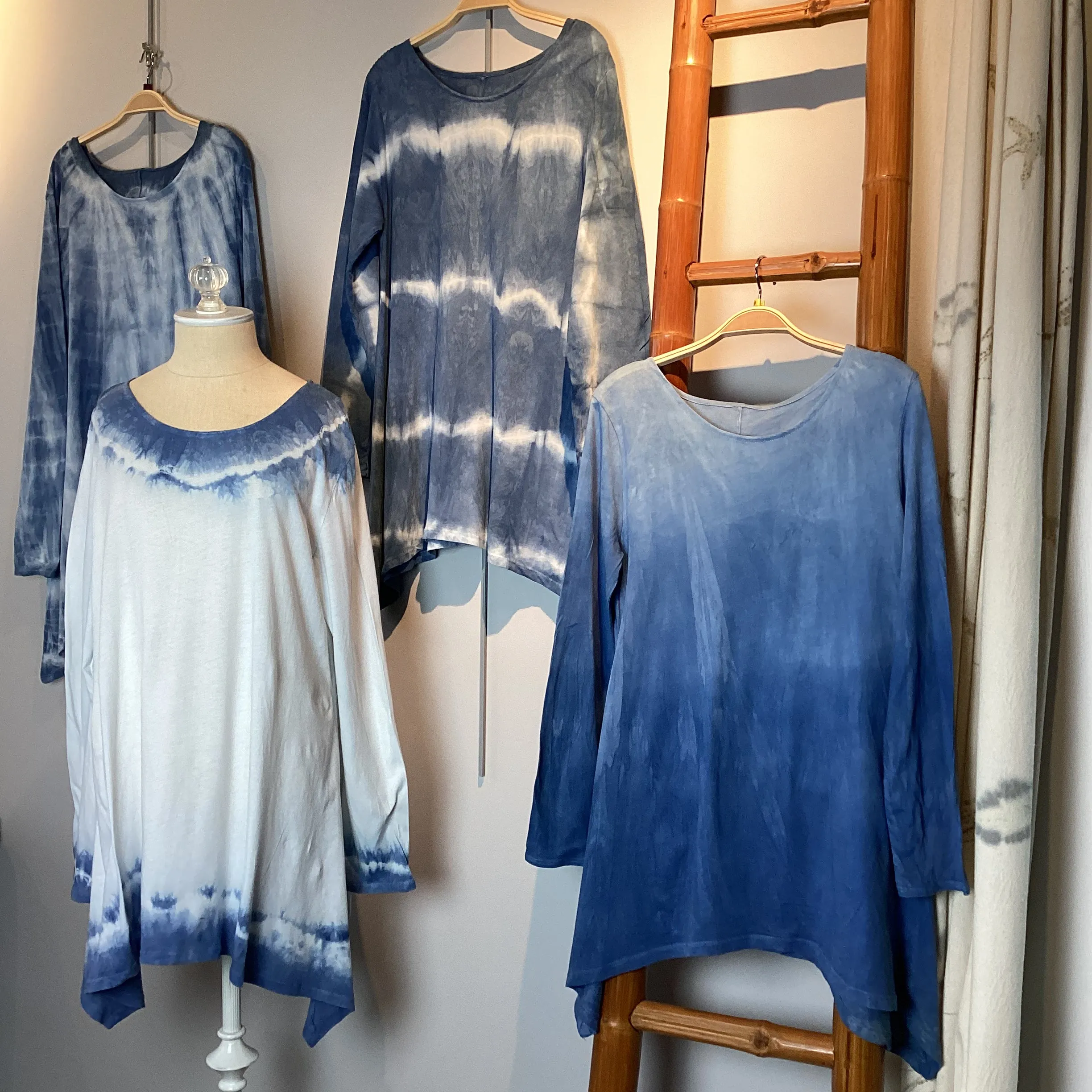 Shibori Tunics