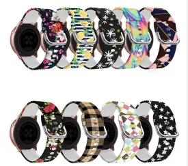 Silicone Pattern Watch Straps compatible with the Misfit Command, Vapor & Vapor 2