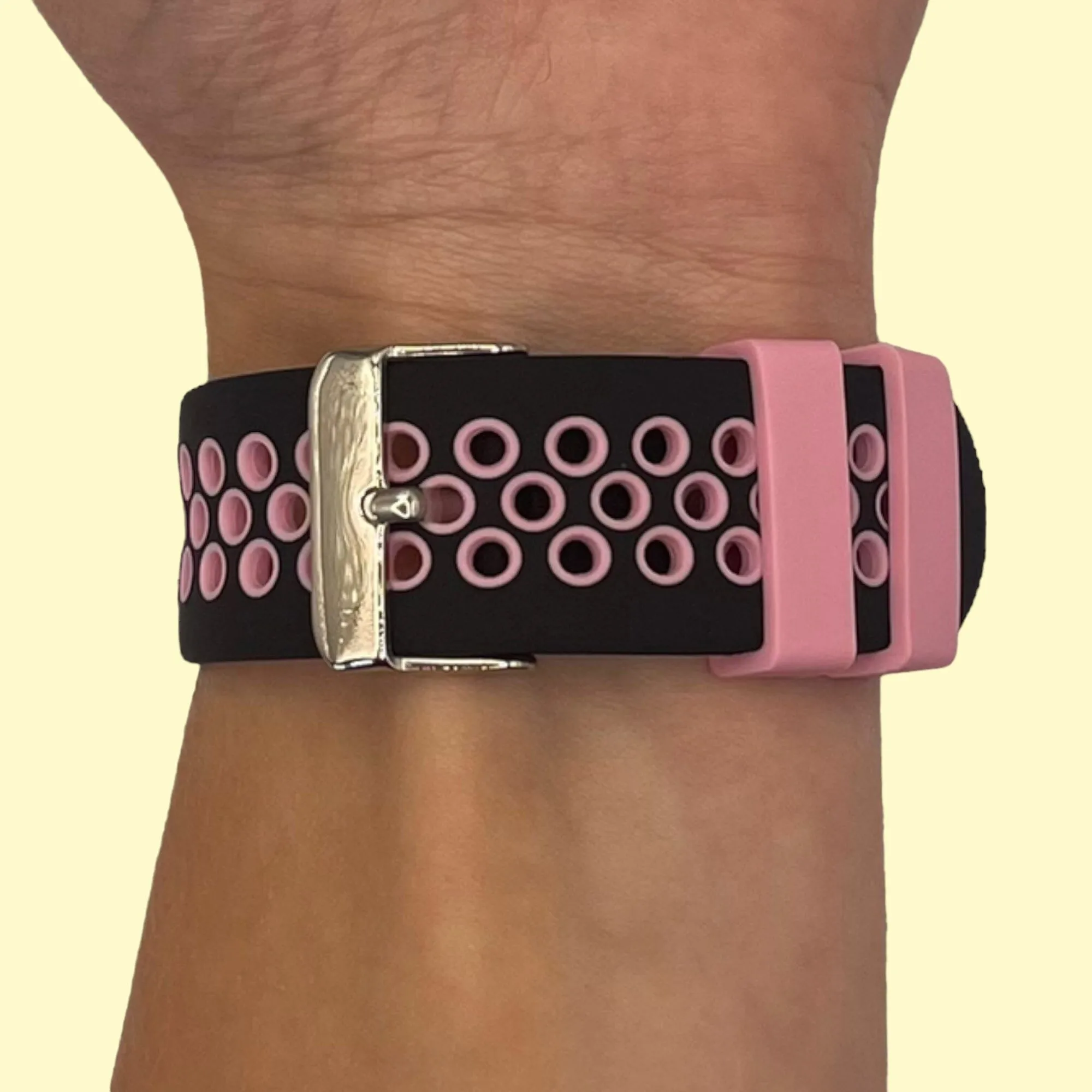 Silicone Sports Straps Compatible with the Ticwatch C2 Rose Gold & C2  Rose Gold