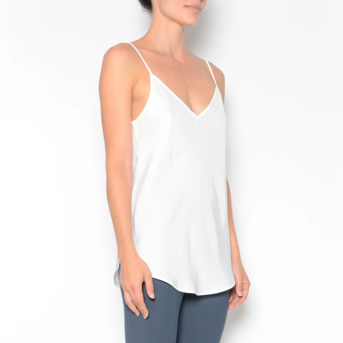 Silk Bias Camisole - HENRIETTA CORE