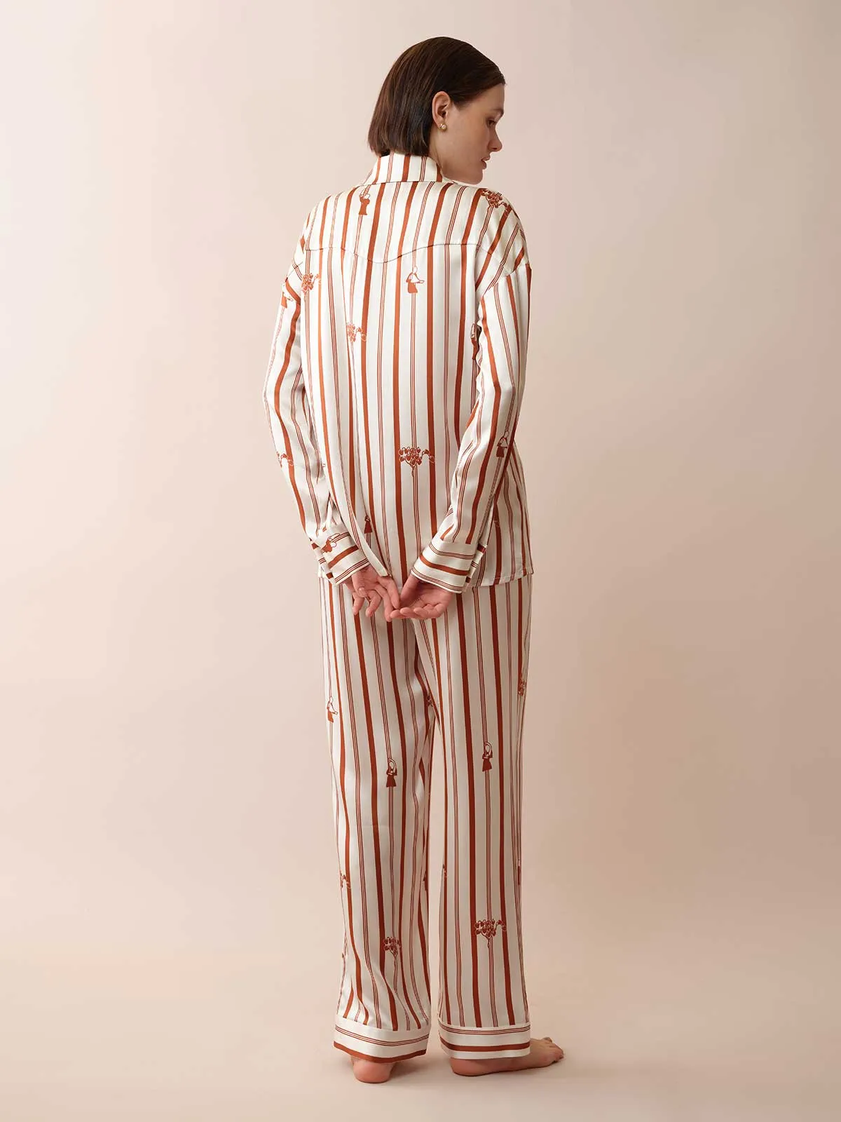 SILKINC Classic Striped Pajama Set