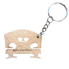 Simply for Strings Bridge Key Ring