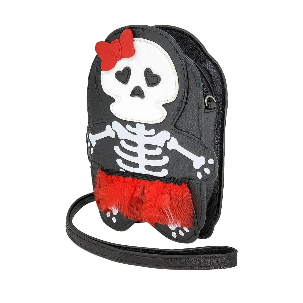 Skeleton Girl Crossbody Bag