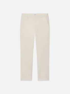 Slim Chino -- White Canvas