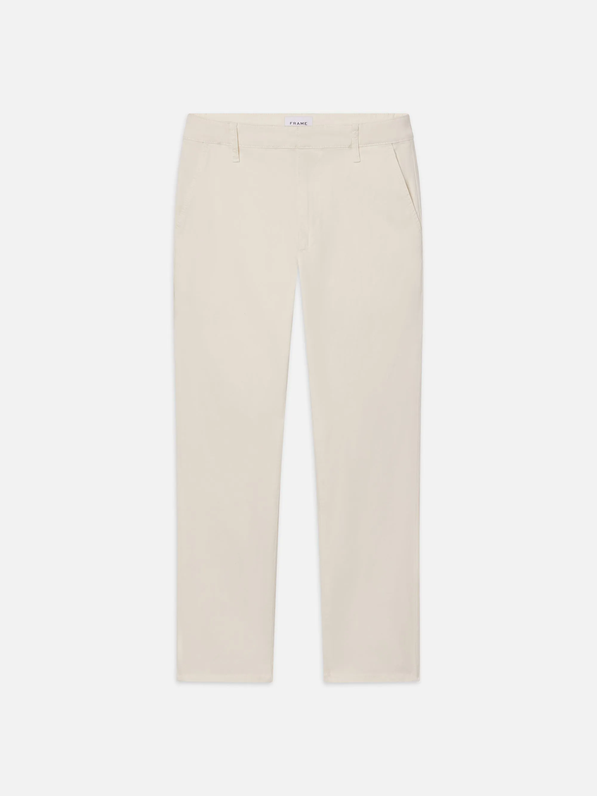 Slim Chino -- White Canvas