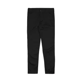 SLIM-FIT BLACK CHINO PANTS