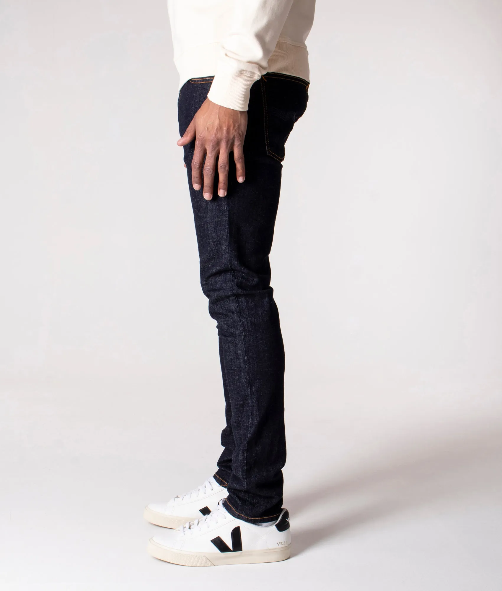 Slim Fit Tight Terry Jeans