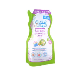 Smart Step Baby Bottle 350ml & Dishwashing Liquid 50ml