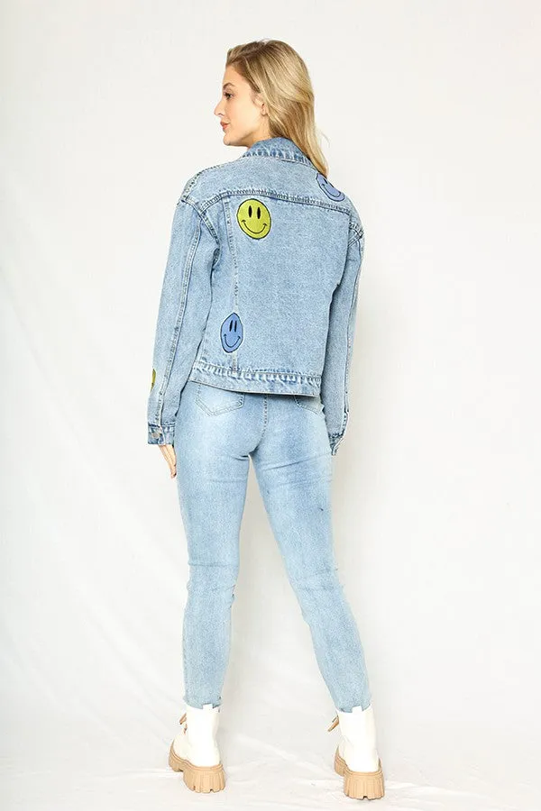 Smiley Denim Jacket