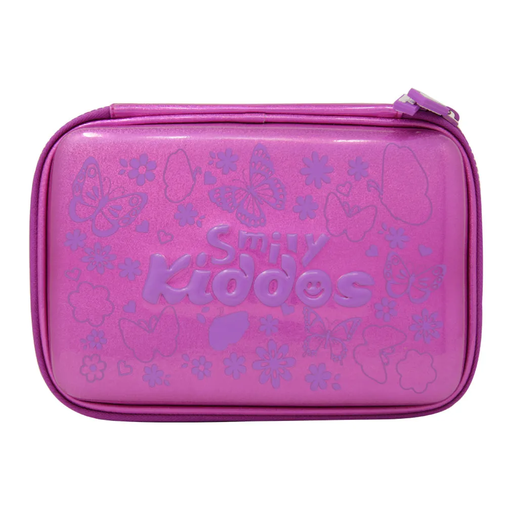 Smily Kiddos Bling Butterfly Pencil Case Pink