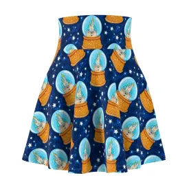 Snow Globes Women's Skater Skirt