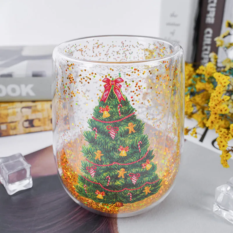 SnowDay Christmas Mug: Insulated Holiday Mug