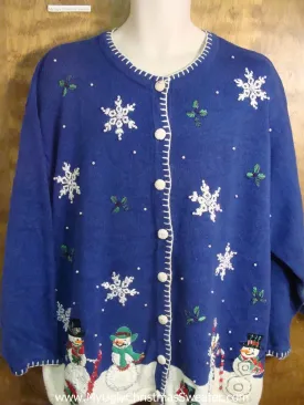 Snowman Party Funny Christmas Sweater