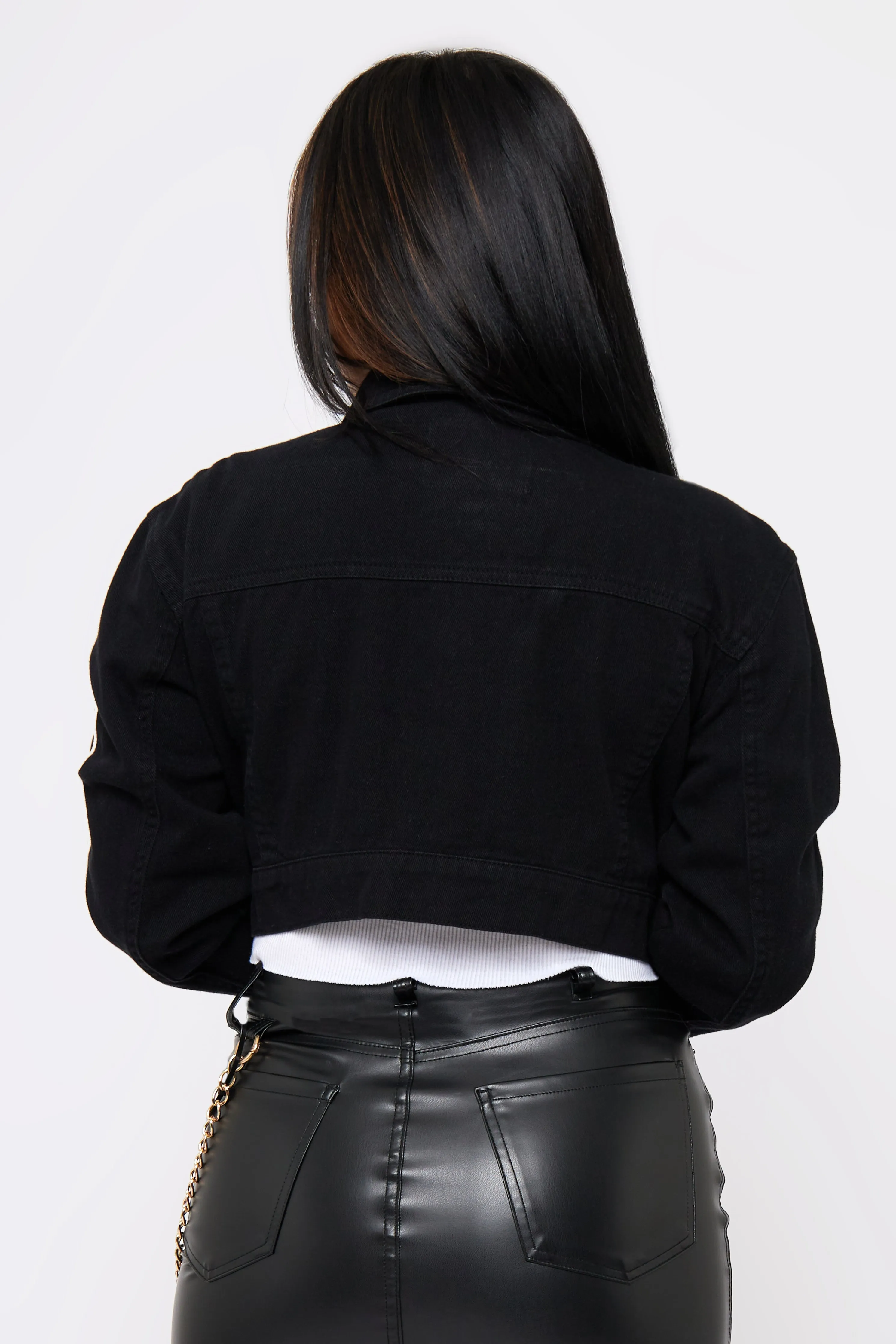 So Sassy Cropped Pocket Jacket