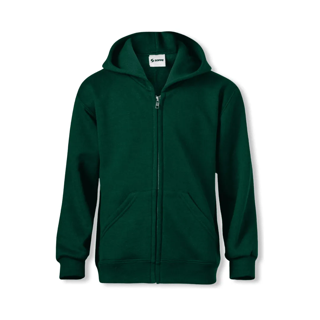 Soffe Unisex Full Zip Hoodie