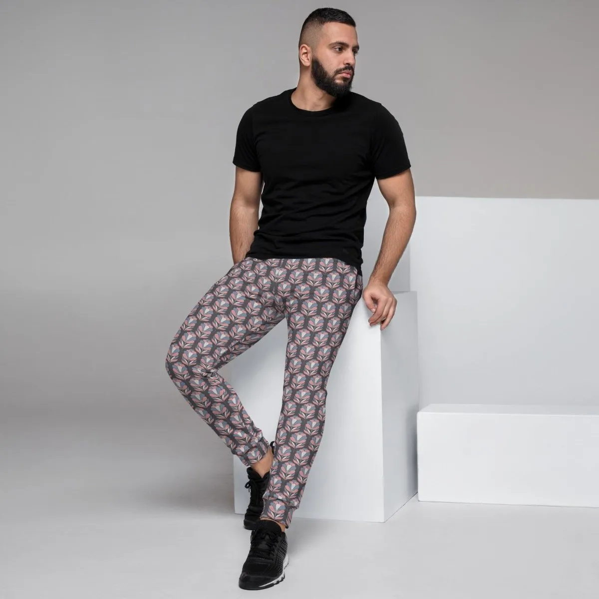 Softly Pattern Men's Street Joggers