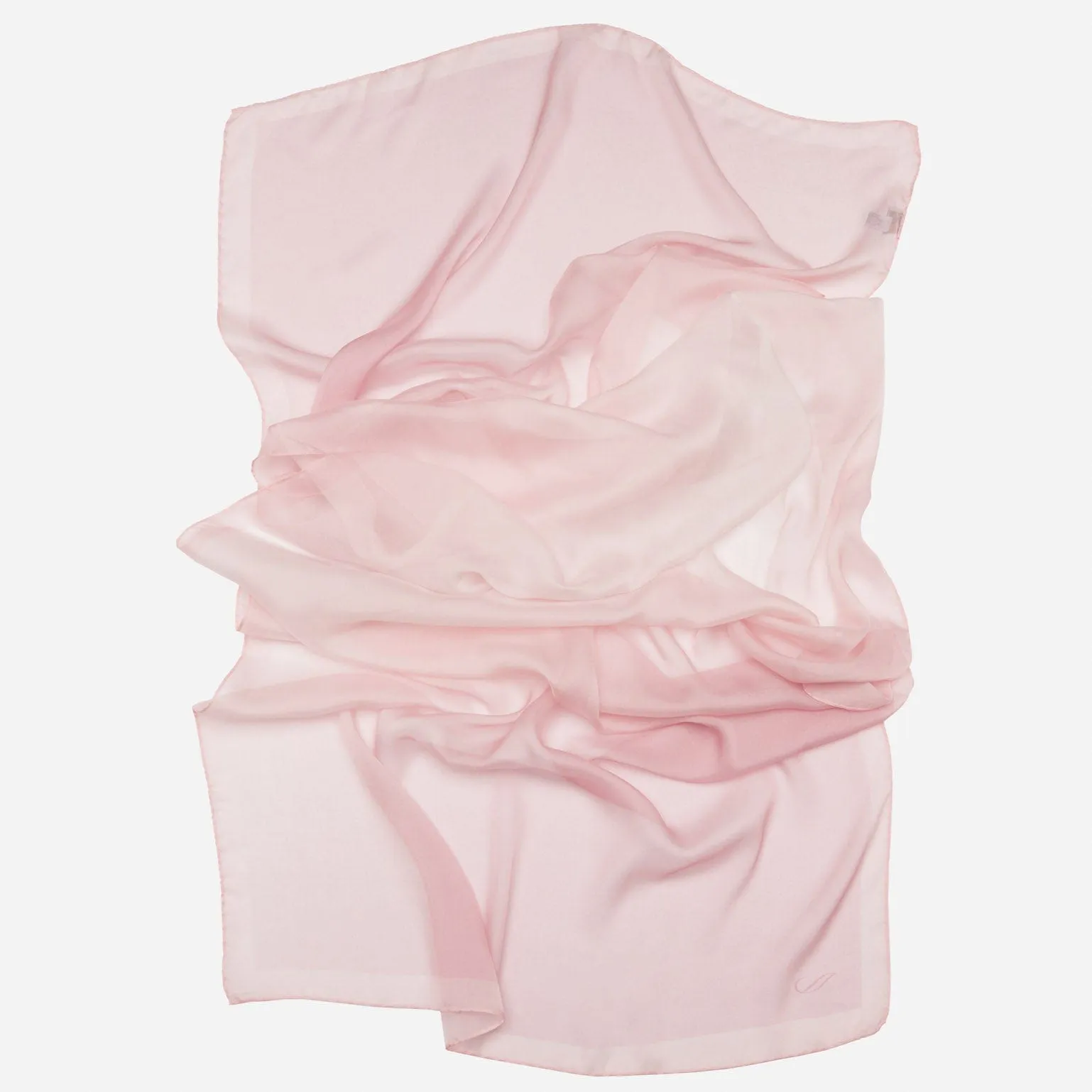 Sophia - Silk Scarf/Shawl - Pink