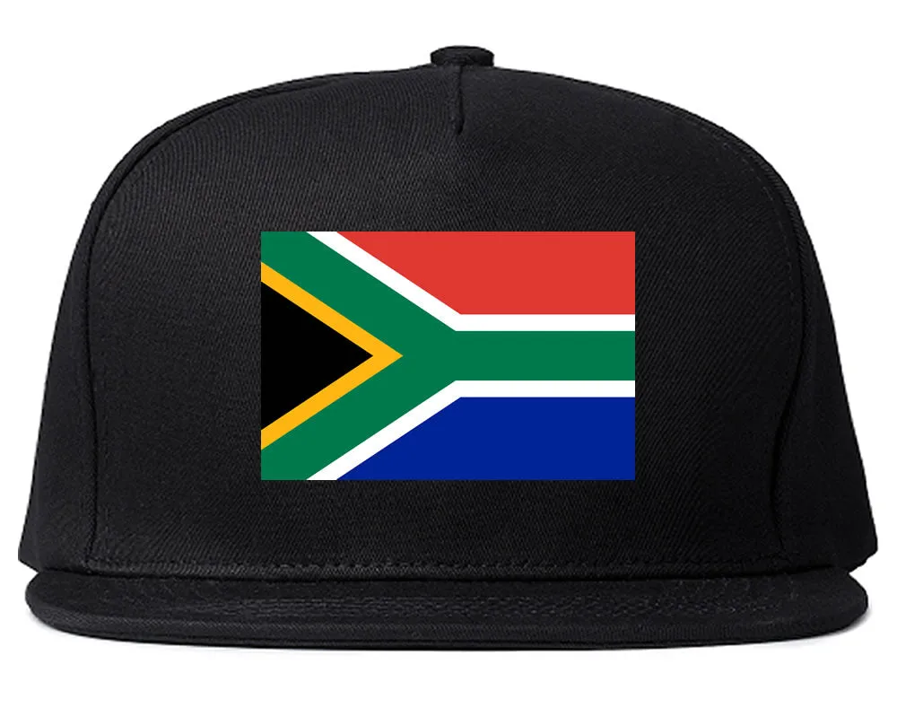 South Africa Flag Country Printed Snapback Hat Cap