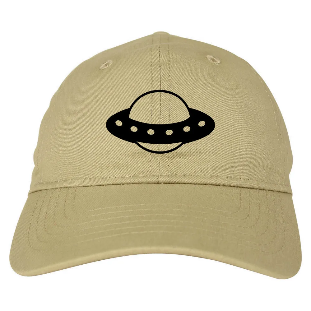 Spaceship Chest Mens Dad Hat Baseball Cap