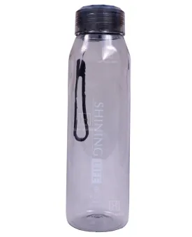 Spanker Shining Tritan Hand Bag Water Bottle for Adults and Kids Water Spill Proof , BPA Free for Kids School, Office, Home, Soft Handle Grip Drinkware 570 ML - Grey SSTP