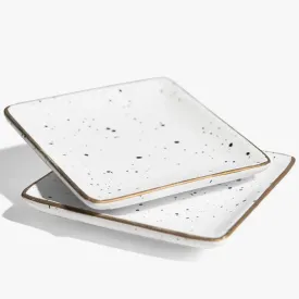 Speckled Porcelain Soap Dish