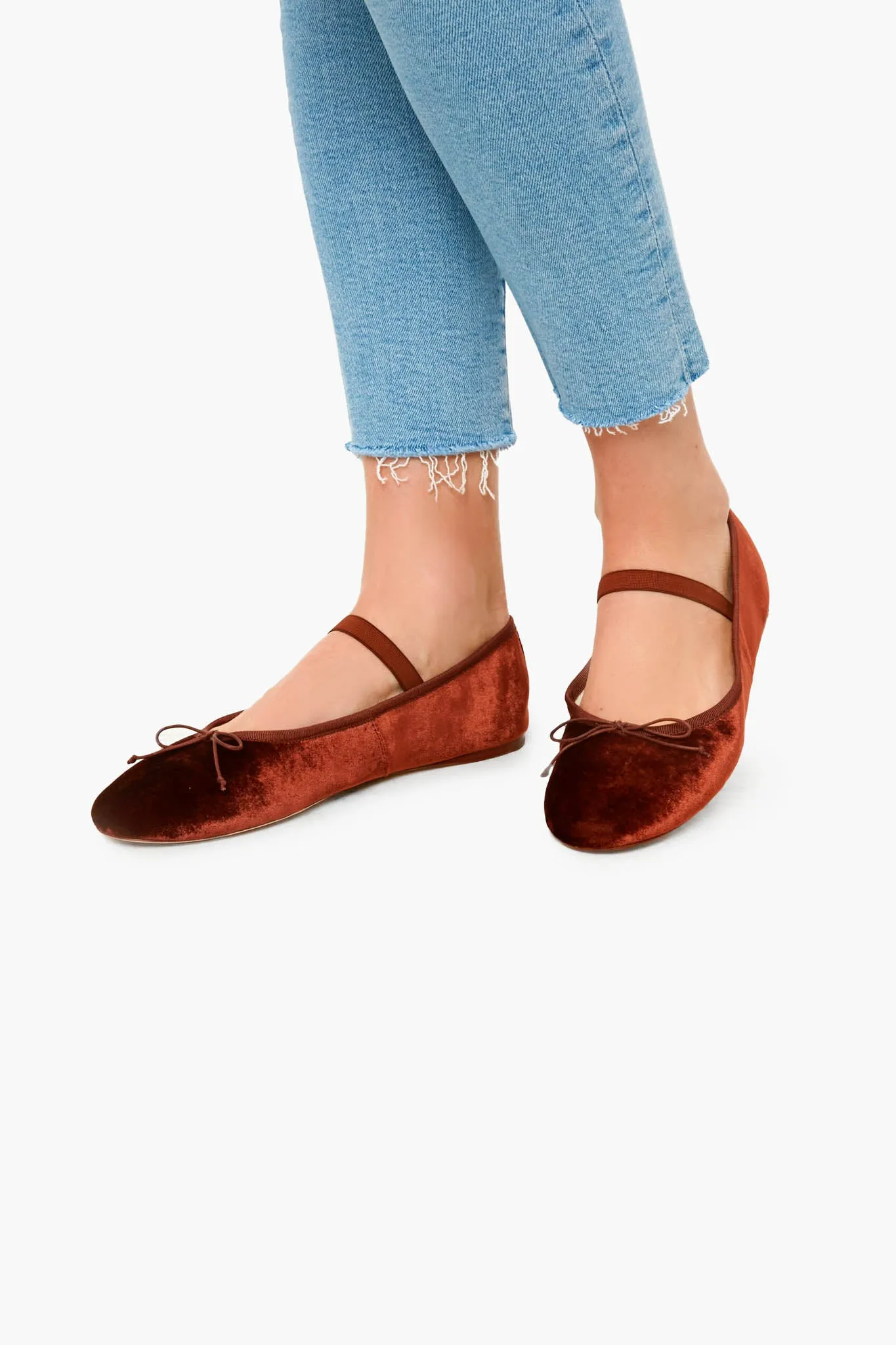 Spice Velvet Leonie Flats