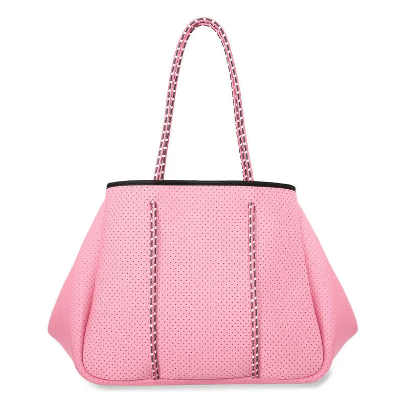 Sporty Spice Neoprene Tote // PINK SHELL