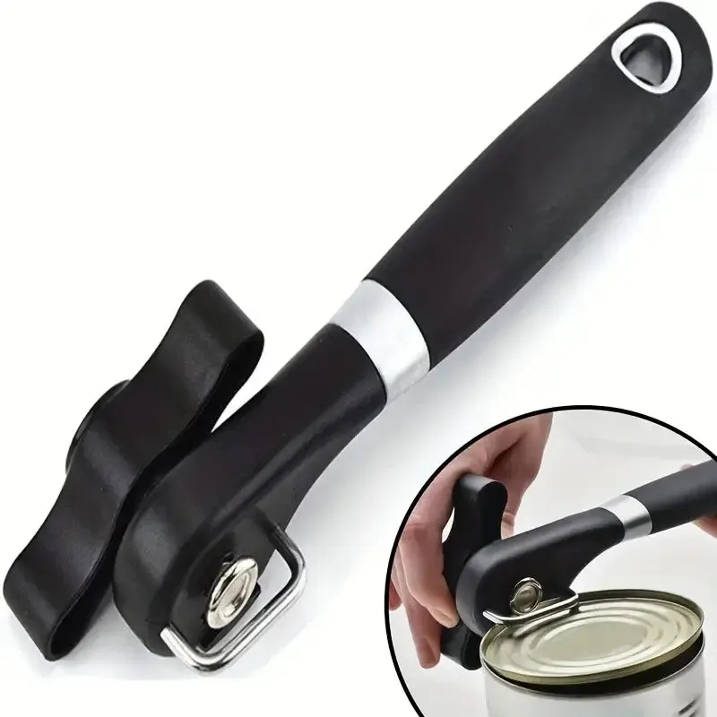 Stainless Steel Can Opener - Multifunctional Kitchen Gadget for Effortless Canning