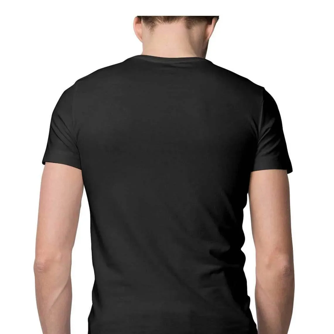 Stay Safe Round Neck T-shirt for Men