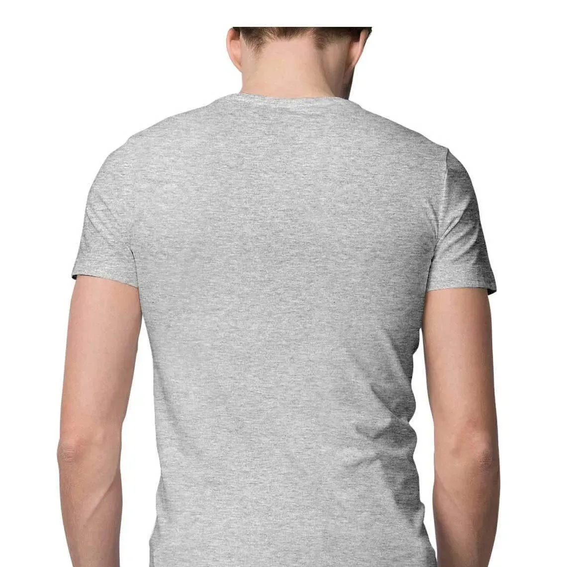 Stay Safe Round Neck T-shirt for Men