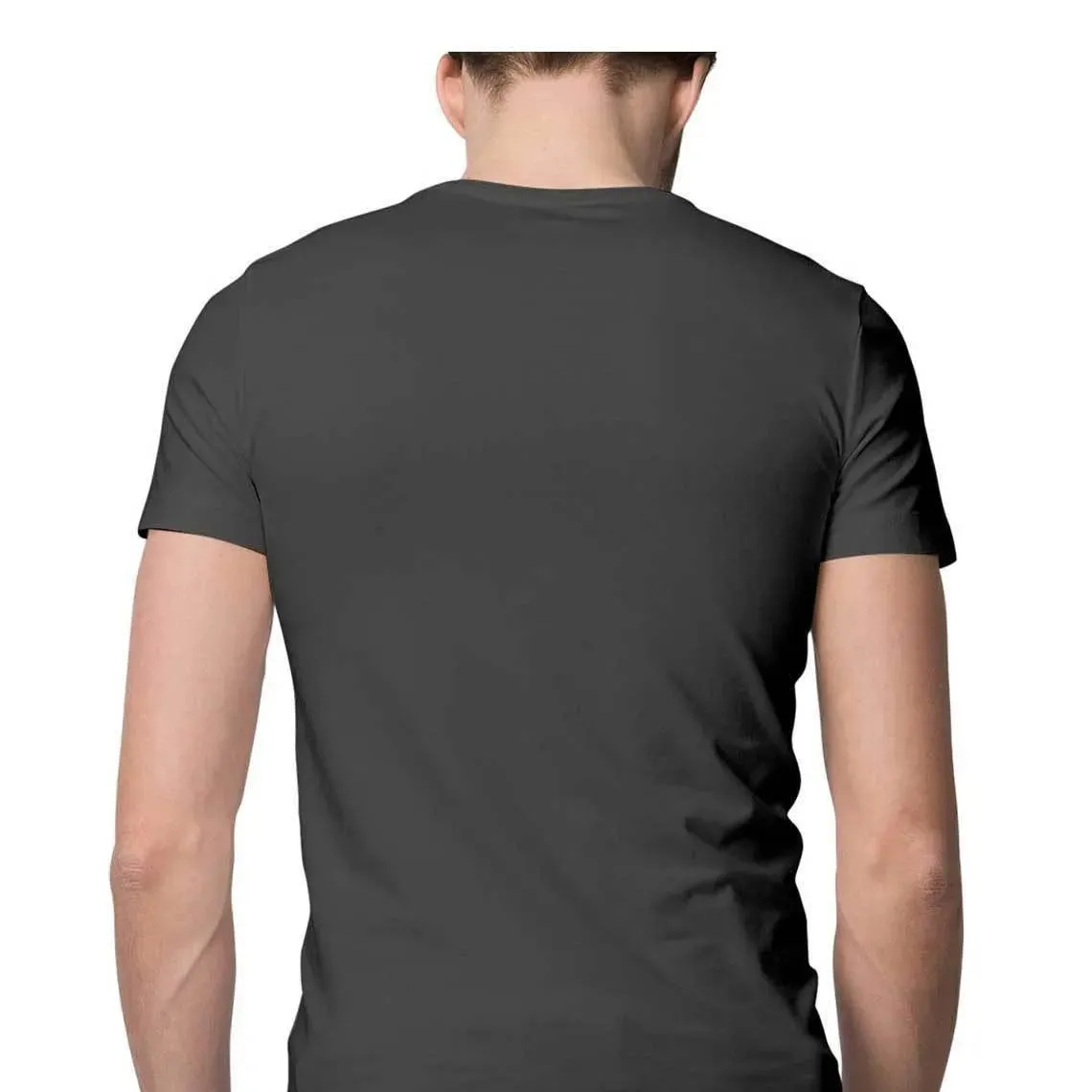 Stay Safe Round Neck T-shirt for Men