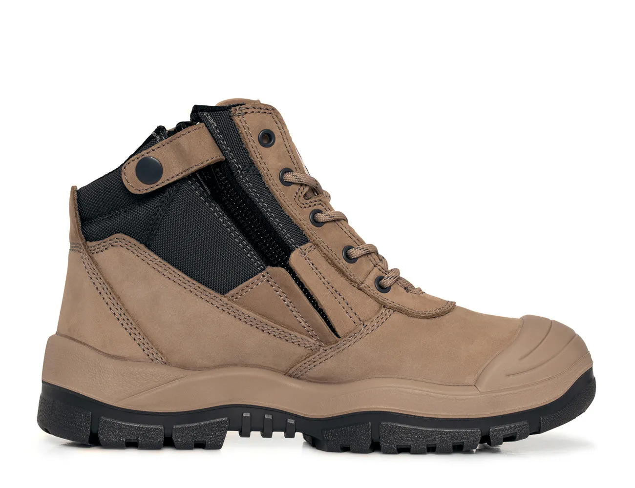 Stone ZipSider Boot w/ Scuff Cap - 461060