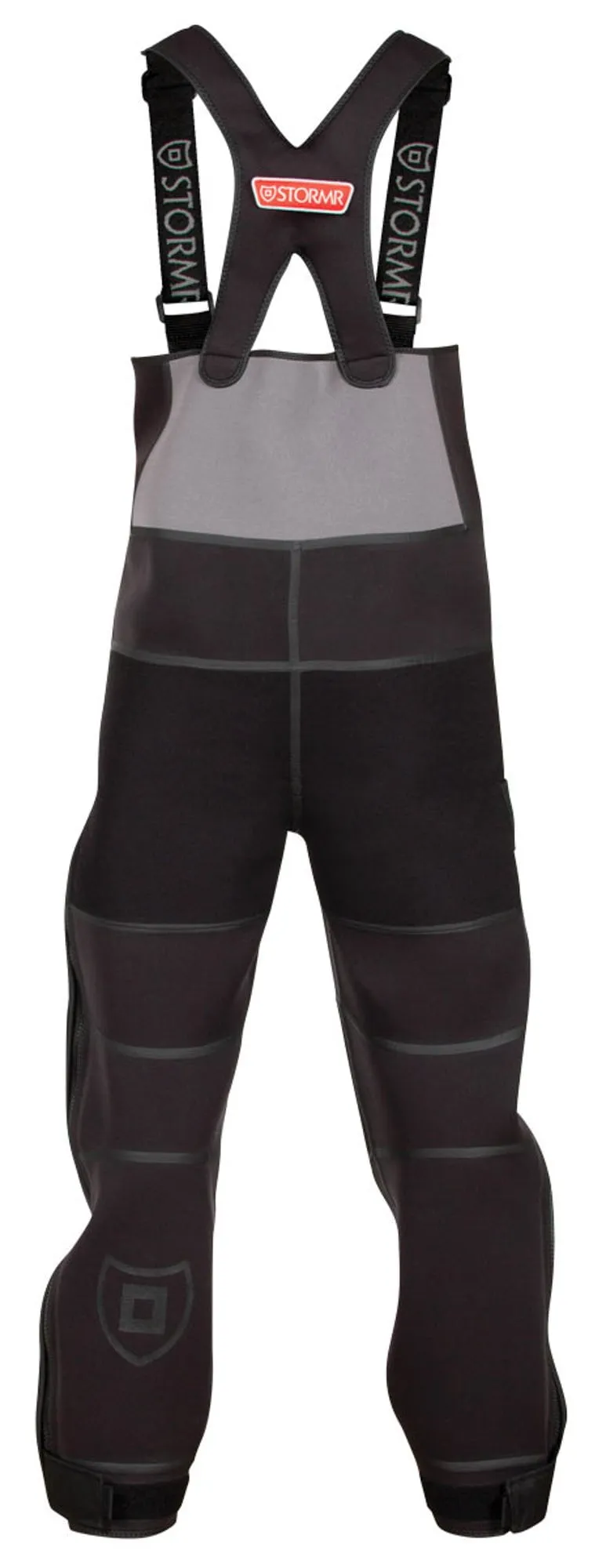 Stormr Mens Gray Neoprene Strykr Bib Pants