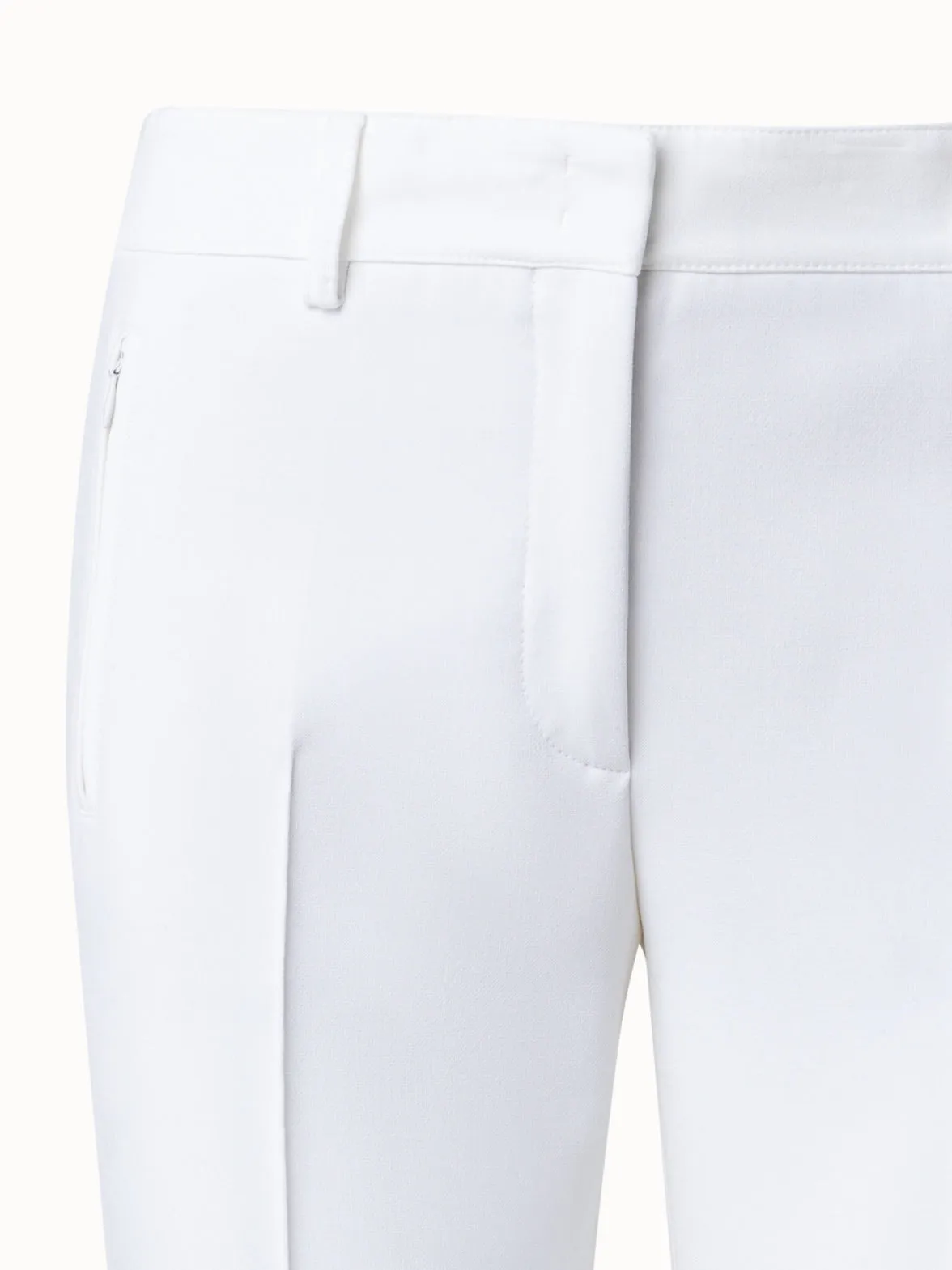 Straight Leg Jersey Pants