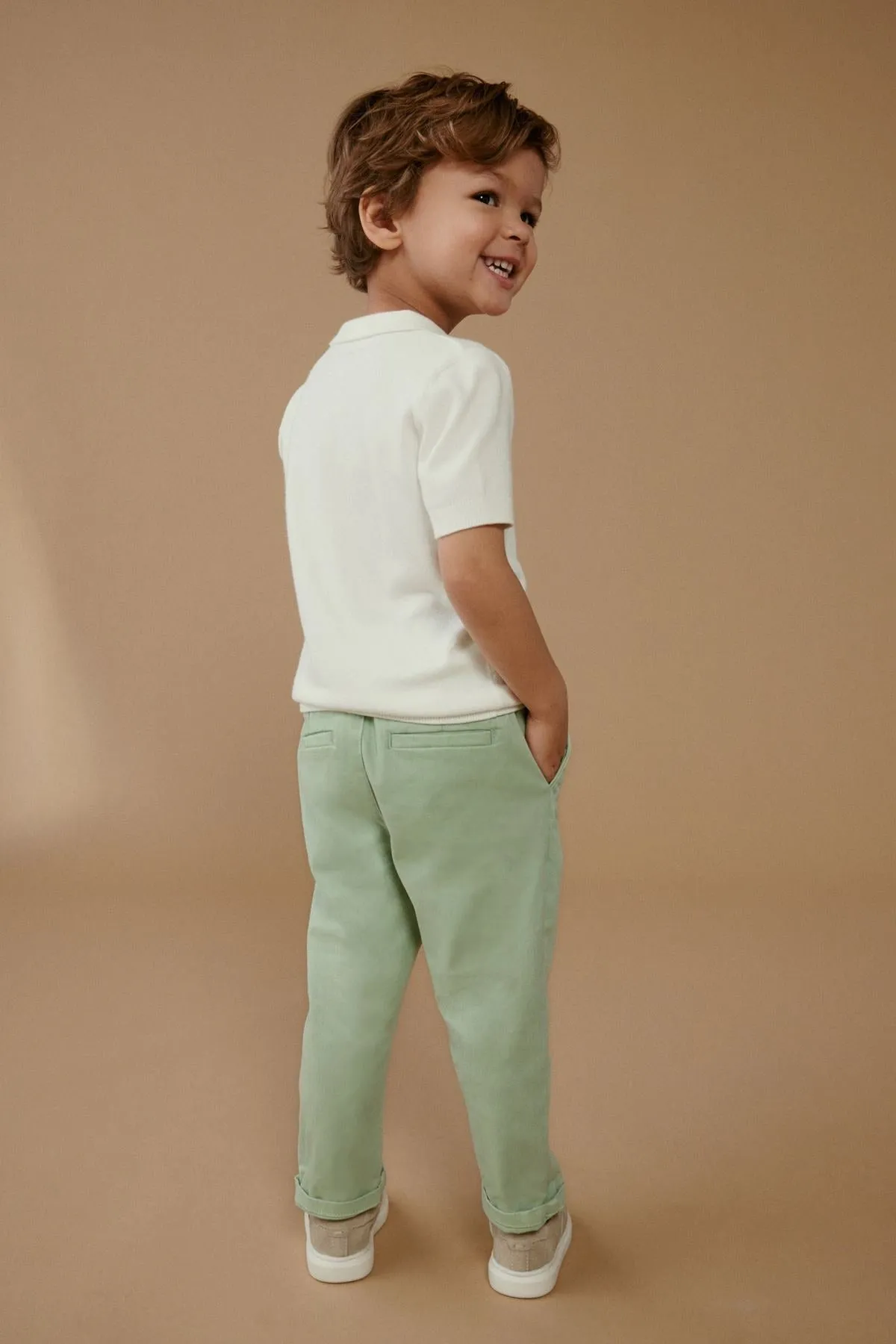 Stretch Chinos Trousers