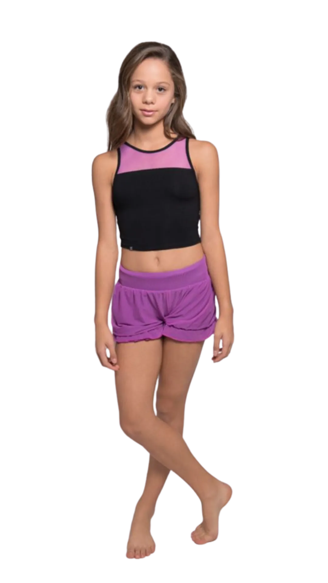 Stretchy Mesh Top- Child Size