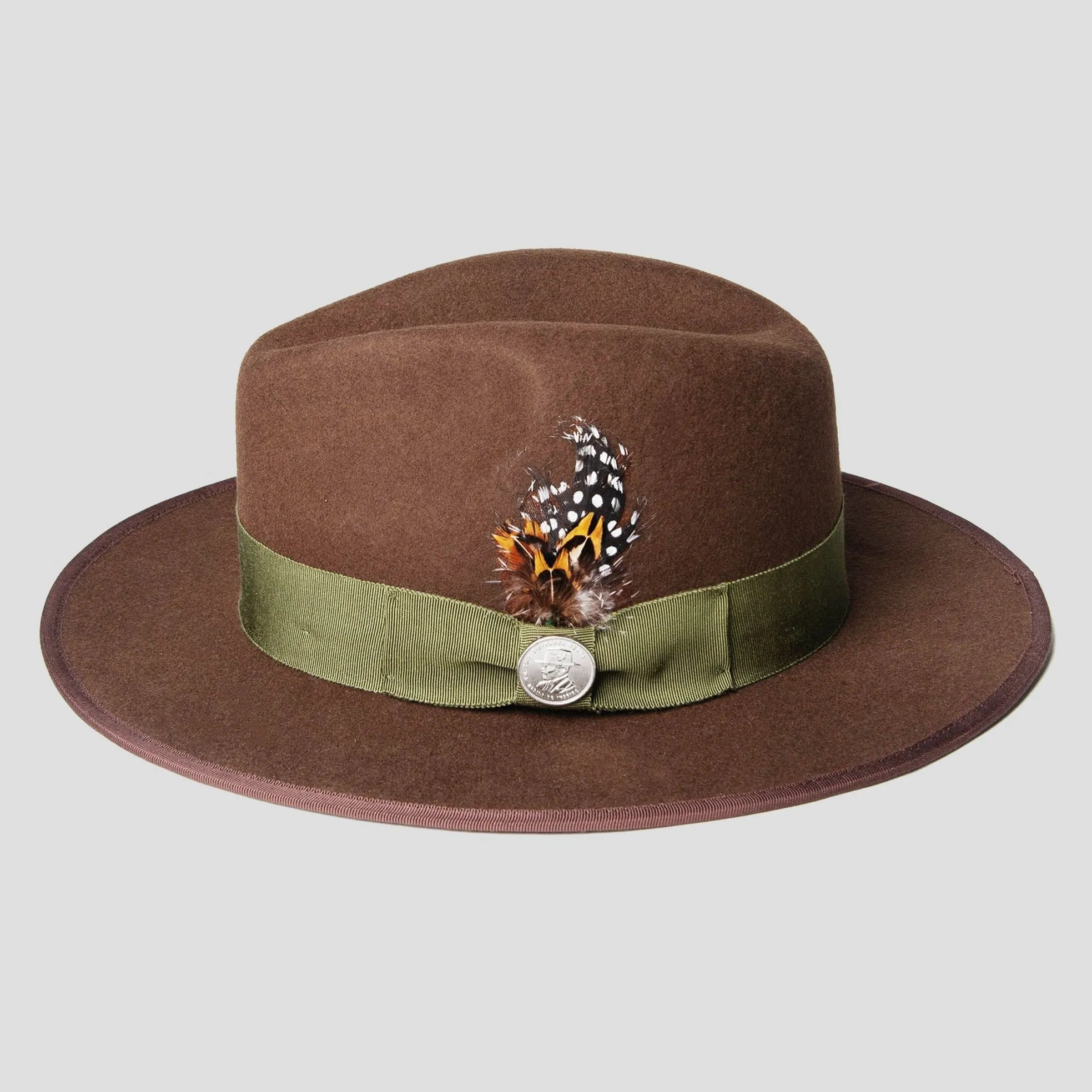 Suave Fedora Hat–Brown