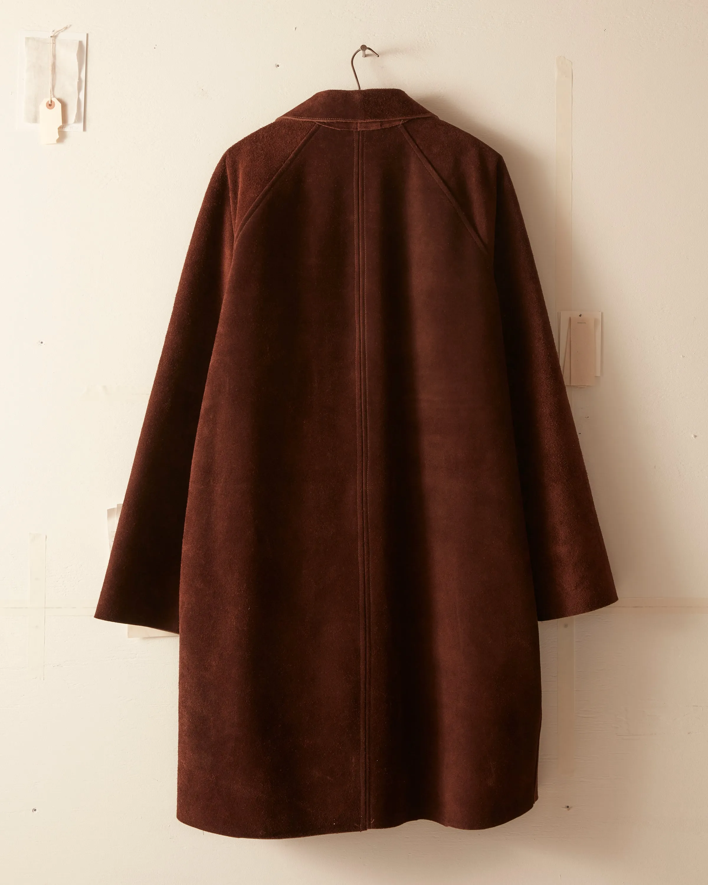 Suede Market Coat